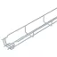 OBO Bettermann 6000069 Hálós ereszcsatorna (H x Sz x Ma) 3 m x 50.00 mm x 35.00 mm 3 m