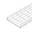 OBO Bettermann 6001448 Hálós ereszcsatorna (H x Sz x Ma) 3 m x 300.00 mm x 55.00 mm 3 m