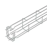   OBO Bettermann 6005538 Hálós ereszcsatorna (H x Sz x Ma) 3 m x 50.00 mm x 75.00 mm 3 m