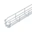OBO Bettermann 6001415 Hálós ereszcsatorna (H x Sz x Ma) 3 m x 50.00 mm x 55.00 mm 3 m