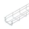 OBO Bettermann 6001416 Hálós ereszcsatorna (H x Sz x Ma) 3 m x 100.00 mm x 55.00 mm 3 m