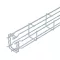 OBO Bettermann 6005523 Hálós ereszcsatorna (H x Sz x Ma) 3 m x 50.00 mm x 75.00 mm 3 m