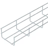   OBO Bettermann 6000122 Hálós ereszcsatorna (H x Sz x Ma) 3 m x 100.00 mm x 55.00 mm 3 m