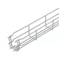   OBO Bettermann 6479195 Hálós ereszcsatorna (H x Sz x Ma) 3 m x 50.00 mm x 55.00 mm Szürke 3 m