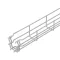 OBO Bettermann 6479195 Hálós ereszcsatorna (H x Sz x Ma) 3 m x 50.00 mm x 55.00 mm Szürke 3 m