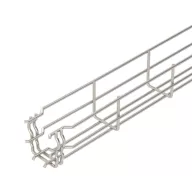   OBO Bettermann 6001070 Hálós ereszcsatorna (H x Sz x Ma) 3 m x 50.00 mm x 55.00 mm 3 m
