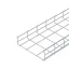 OBO Bettermann 6017444 Hálós ereszcsatorna (H x Sz x Ma) 3 m x 200.00 mm x 50.00 mm 3 m