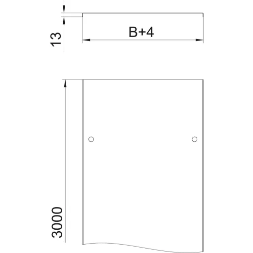 OBO Bettermann 6052709 Borítás 3 m