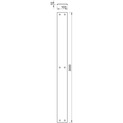OBO Bettermann 6080294 Borítás (H x Sz) 3 m x 103.00 mm 3 m