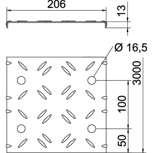 OBO Bettermann 6049121 Borítás 3 m