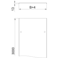 OBO Bettermann 6052096 Borítás 3 m