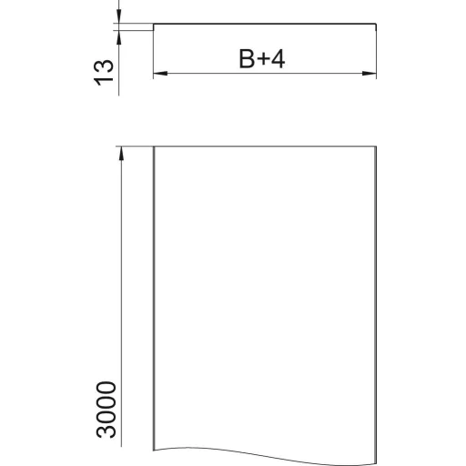 OBO Bettermann 6052405 Borítás 3 m