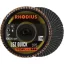 Rhodius 303937 LSZ QUICK Felületcsiszoló korong Nemesacél, Acél, Nem vastartalmú fém 10 db