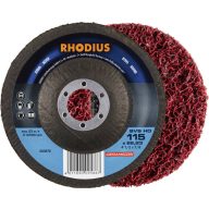   Rhodius 303872 RHODIUS SVS HD, 10 db tisztító polár 115 x 22,23 mm, eltolás, TOPline univerzális használatra 10 db