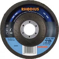   Rhodius 303872 RHODIUS SVS HD, 10 db tisztító polár 115 x 22,23 mm, eltolás, TOPline univerzális használatra 10 db