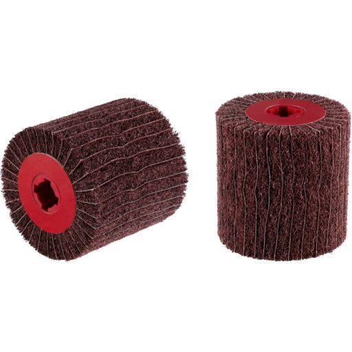 Rhodius 305354 RHODIUS VWK, gyapjú görgők kombinált 100 x 100 x 19,00 mm, A80, közepes, TOPline, rozsdamentes acélhoz, acélhoz, színesfémekhez 1 db