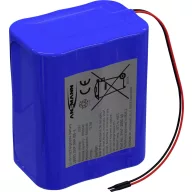   Ansmann 3S2P Akkupack 6x 18650 Kabel Li-Ion 10.8V 6700mAh Akkucsomag Cellaszám: 6 Lítiumion 10.8 V 6700 mAh