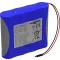 Ansmann 4S1P Akkupack 4x 18650 Kabel Li-Ion 14.5V 3500mAh Akkucsomag Cellaszám: 4 Lítiumion 14.5 V 3500 mAh