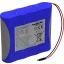 Ansmann 4S1P Akkupack 4x 18650 Kabel Li-Ion 14.5V 3500mAh Akkucsomag Cellaszám: 4 Lítiumion 14.5 V 3500 mAh