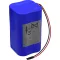 Ansmann 4S1P Akkupack 4x 18650 Kabel Li-Ion 14.4V 2600mAh Block Akkucsomag Cellaszám: 4 Lítiumion 14.4 V 2600 mAh