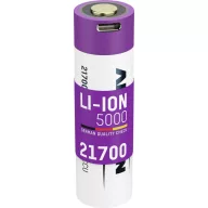   Ansmann Li-Ion Akku 21700 5000 mAh mit USB Typ-C Ladebuchse Ceruzaakku Lítiumion 4900 mAh 3.6 V 1 db