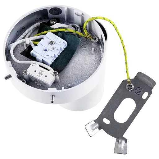 Deko Light Can Tilt rund, 1x 7,5 W GU10, Weiß 341333 Falra építhető lámpa GU10 7.5 W Fehér