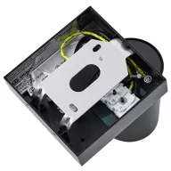   Deko Light Can Tilt eckig, 1x 7,5 W GU10, Schwarz 341338 Falra építhető lámpa GU10 7.5 W Fekete