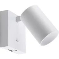   Deko Light Can Tilt eckig USB, 1x 7,5 W GU10, Weiß 341339 Falra építhető lámpa GU10 7.5 W Fehér