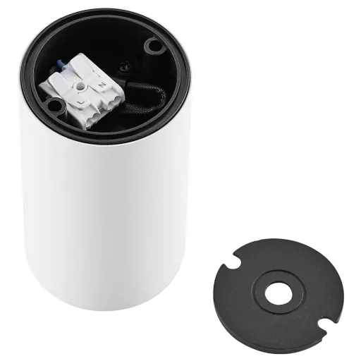 Deko Light 348241 Can IP20, 1x 7,5 W GU10, Weiß Mennyezetre építhető lámpa GU10 7.5 W Fehér