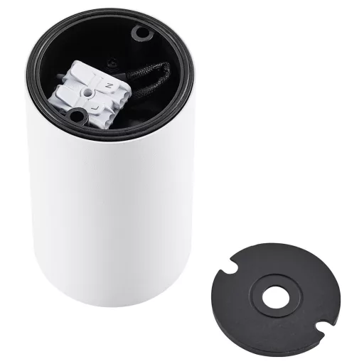 Deko Light 348243 Can IP44, 1x 7,5 W GU10, Weiß Mennyezetre építhető lámpa GU10 7.5 W Fehér