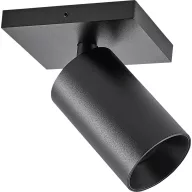   Deko Light 348246 Can Tilt eckig, 1x 7,5 W GU10, Schwarz Mennyezetre építhető lámpa GU10 7.5 W Fekete