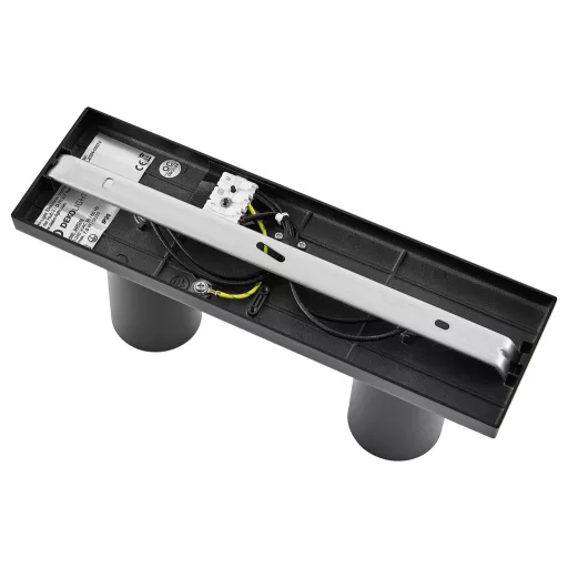 Deko Light 348248 Can Tilt eckig, 2x 7,5 W GU10, Schwarz Mennyezetre építhető lámpa GU10 7.5 W Fekete