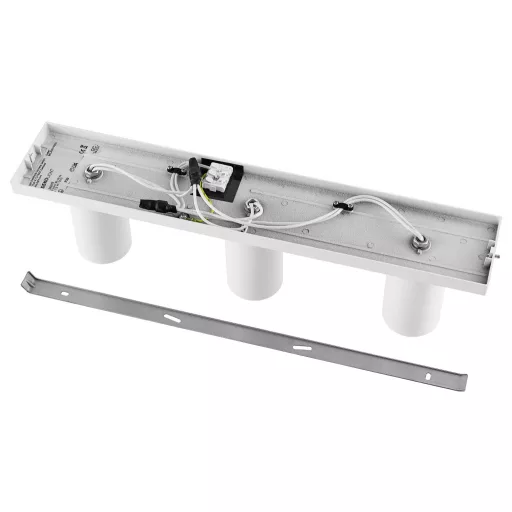 Deko Light 348249 Can Tilt eckig, 3x 7,5 W GU10, Weiß Mennyezetre építhető lámpa GU10 7.5 W Fehér