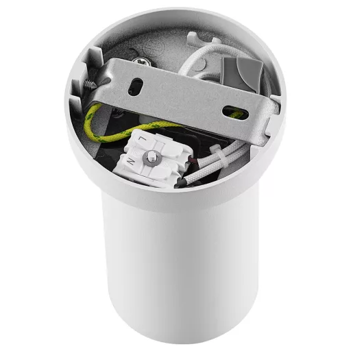 Deko Light 348251 Can Tilt rund, 1x 7,5 W GU10, Weiß Mennyezetre építhető lámpa GU10 7.5 W Fehér