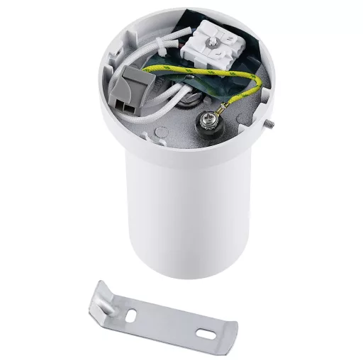 Deko Light 348251 Can Tilt rund, 1x 7,5 W GU10, Weiß Mennyezetre építhető lámpa GU10 7.5 W Fehér