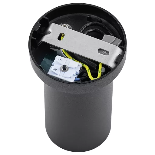 Deko Light 348252 Can Tilt rund, 1x 7,5 W GU10, Schwarz Mennyezetre építhető lámpa GU10 7.5 W Fekete