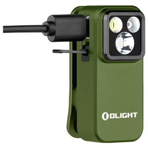 OLight 12974 Olight Oclip Pro green Hordozható kis lámpa LED Zöld