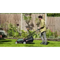   Bosch Home and Garden UniversalRotak 34-400 Elektromos Fűnyíró 1300 W Vágási szélesség (max.) 340 mm