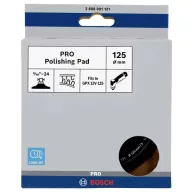  Bosch Accessories 2608001121 PRO polírozó párna, 125 mm, GPX 12V-125 1 db