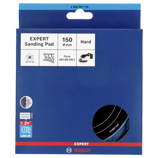 Bosch Accessories 2608001116 EXPERT Többlyukú csiszolólap, kemény, 150 mm