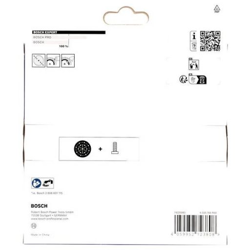 Bosch Accessories 2608001114 EXPERT Többlyukú csiszolólap, puha, 150 mm