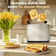   Profi Cook PC-TA 1279 Kenyérpirító Zsemle feltéttel Nemesacél