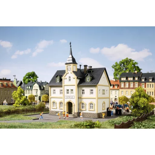 Auhagen 12353 H0, TT falusi iskola