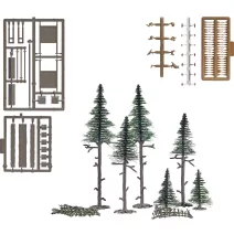 Fák, sövények, bokrok