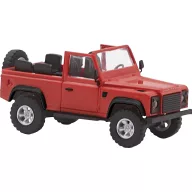   Busch 54390 H0 Személygépkocsi modell Land Rover Defender 90 nyitott, piros