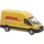 Busch 54508 H0 Személygépkocsi modell Ford 2014-es Transit, DHL