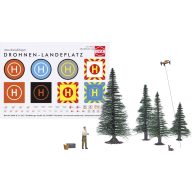 Busch H0 Akciókészlet őzgida-mentés Építőkészlet