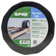   SPAX 4000009186419 Ragasztószalag Fekete (H x Sz) 30 m x 87 mm 1 db