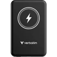   Verbatim Charge n Go Magnetic Wireless Powerbank 5000 mAh Fast Charge, Quick Charge 3.0, Power Delivery 3.0, Adaptive Fast Charge LiPo USB-C® Fekete