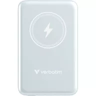   Verbatim Charge n Go Magnetic Wireless Powerbank 10000 mAh Fast Charge, Quick Charge 3.0, Power Delivery 3.0, Adaptive Fast Charge LiPo USB-C® Kék